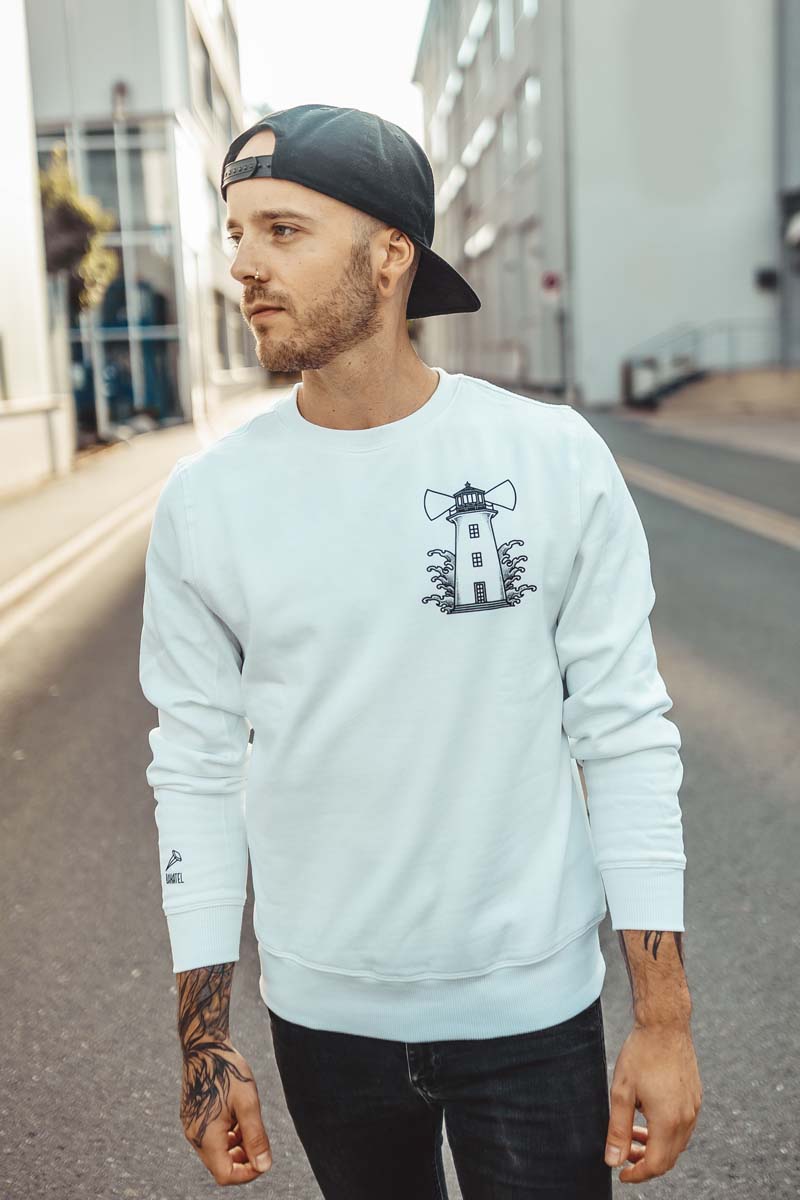 Boy - Lighthouse Sweater [white]